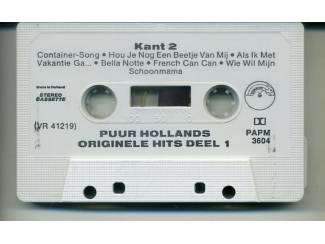 Cassettebandjes Puur Hollands Originele Hits Deel 1 12 nrs cassette ZGAN