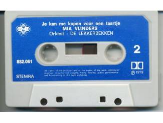 Cassettebandjes Mia Vlinders Als ik je foto zie 12 nrs cassette 1979 ZGAN