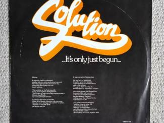 Grammofoon / Vinyl Solution &ndash; ...It's Only Just Begun... 7 nrs LP 1980 ZGAN