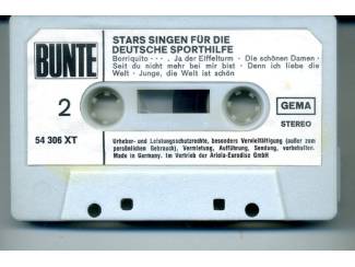 Cassettebandjes Stars singen f&uuml;r die Deutsche sporthilfe Olympischespelen 72