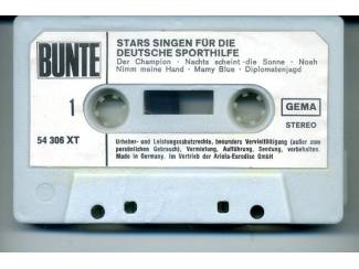 Cassettebandjes Stars singen f&uuml;r die Deutsche sporthilfe Olympischespelen 72