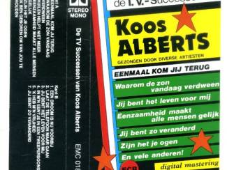 Cassettebandjes Koos Alberts De TV Successen van 12 nrs cassette 1987 ZGAN