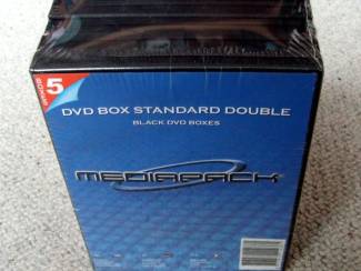 5 Pack DVD box standard double voor 2 DVD's NIEUW GESEALD