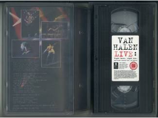 VHS Van Halen -Live: Right Here, Right Now 17 nrs VHS 1993 MOOI