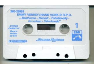 Cassettebandjes Emmy Verhey Hans Vonk Romances 5 nrs cassette 1978 ZGAN