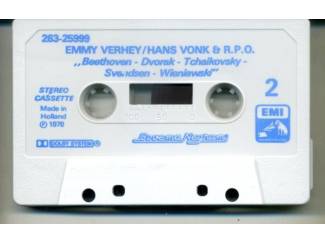 Cassettebandjes Emmy Verhey Hans Vonk Romances 5 nrs cassette 1978 ZGAN