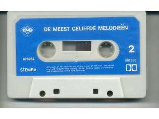 Cassettebandjes De Meest Geliefde Melodie&euml;n 11 nrs cassette 1980 ZGAN