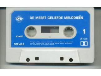 Cassettebandjes De Meest Geliefde Melodie&euml;n 11 nrs cassette 1980 ZGAN