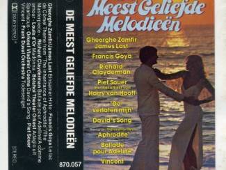 Cassettebandjes De Meest Geliefde Melodie&euml;n 11 nrs cassette 1980 ZGAN