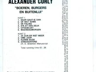 Cassettebandjes Alexander Curly Boeren, Burgers en Buitenlui cassette ZGAN