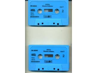 Cassettebandjes Andrew Lloyd Webber And Tim Rice &ndash; Evita 23 nrs 2 cassettes