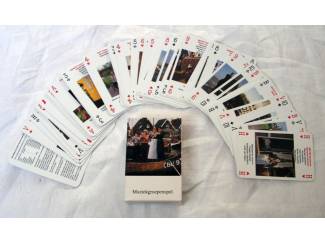 Gezelschapsspellen Marken kaart / kwartet Muziekgroepenspel ZGAN