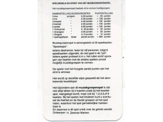 Gezelschapsspellen Marken kaart / kwartet Muziekgroepenspel ZGAN