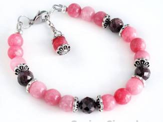 Armband van natuursteen