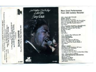 Cassettebandjes Barry White &ndash; Just Another Way To Say I Love You 7 nrs ZGAN