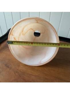 Lampen | Lampenkappen Art Deco lampenkap van gemarmerd glas