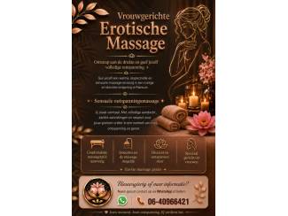 Contacten Vrouwgerichte erotische massage geheel naar jouw wensen