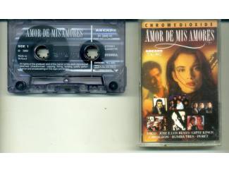 Cassettebandjes Amor De Mis Amores 14 nrs cassette 1987 ZGAN