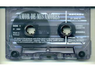 Cassettebandjes Amor De Mis Amores 14 nrs cassette 1987 ZGAN