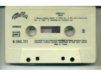 Cassettebandjes ABBA &ndash; Arrival 10 nrs cassette 1976 ZGAN