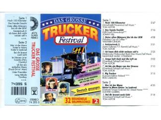 Cassettebandjes Das Grosse Trucker Festival deel 1 & 2 32 nrs 2 cassettes ZGAN
