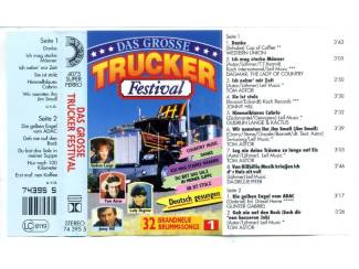 Cassettebandjes Das Grosse Trucker Festival deel 1 & 2 32 nrs 2 cassettes ZGAN