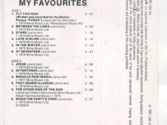 Cassettebandjes Janis Ian &ndash; My Favourites 12 nrs cassette 1980 ZGAN