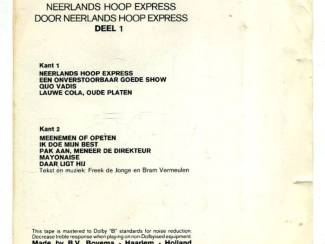 Cassettebandjes Neerlands Hoop Express Deel 1 & 2 17 nrs 2 cassettes 1974 ZGAN