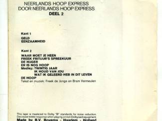 Cassettebandjes Neerlands Hoop Express Deel 1 & 2 17 nrs 2 cassettes 1974 ZGAN