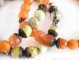 Armbanden Armbandenset van natuursteen