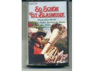 Cassettebandjes So Sch&ouml;n Ist Blasmusik 12 nrs cassette 1984 ZGAN