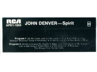 Cassettebandjes John Denver &ndash; Spirit 12 nrs cassette 1976 ZGAN