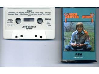 Cassettebandjes John Denver &ndash; Spirit 12 nrs cassette 1976 ZGAN