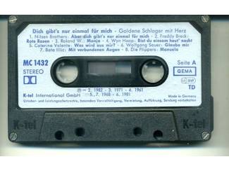Cassettebandjes Dich Gibt's Nur Einmal F&uuml;r Mich 16 nrs cassette 1983 ZGAN