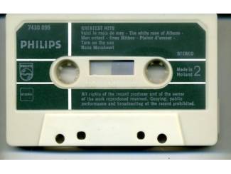 Cassettebandjes Nana Mouskouri Greatest Hits 12 nrs cassette 1973 ZGAN