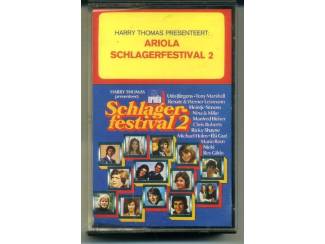 Cassettebandjes Ariola Schlagerfestival 2 13 nrs cassette 1974 ZGAN