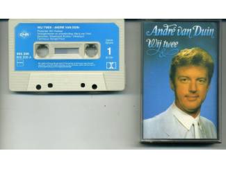 Andr&eacute; van Duin &ndash; Wij Twee 12 nrs cassette 1984 ZGAN