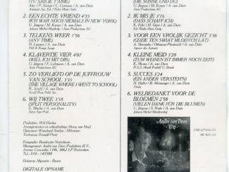 Cassettebandjes Andr&eacute; van Duin &ndash; Wij Twee 12 nrs cassette 1984 ZGAN