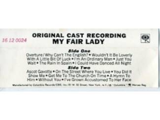 Cassettebandjes Rex Harrison, Julie Andrews &ndash; My Fair Lady 15 nrs cassette