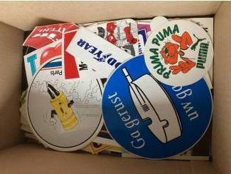 Stickers Doosje stickers (circa 3 kilo)