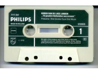 Cassettebandjes Koren Van De Lage Landen Gouden Hollandse Successen 12 nrs