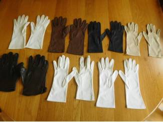 7 paar mooie vintage handschoenen