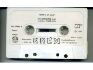 Cassettebandjes Benk&oacute; Dixieland Band &ndash; Heart Of My Heart 11 nrs cassette ZGAN