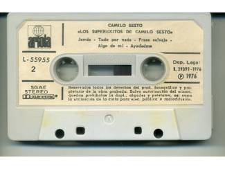 Cassettebandjes Camilo Sesto &ndash; Los Superexitos De Camilo Sesto 10 nrs 1976