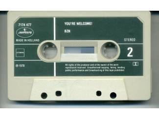 Cassettebandjes BZN &ndash; You&rsquo;re Welcome 11 nrs cassette 1982 ZGAN