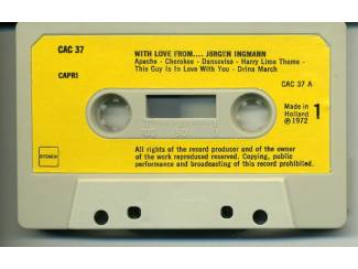 Cassettebandjes J&ouml;rgen Ingmann With Love From 12 nrs cassette 1972 ZGAN