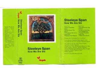 Cassettebandjes Steeleye Span &ndash; Now We Are Six 10 nrs cassette 1974 ZGAN