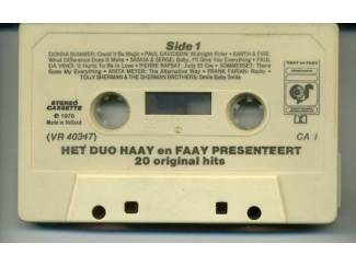 Cassettebandjes Het Duo Haay en Faay Presenteert &ndash; 20 original hits ZGAN
