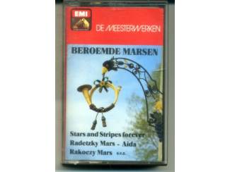 Cassettebandjes Beroemde marsen De Meesterwerken 11 nrs cassette 1977 ZGAN