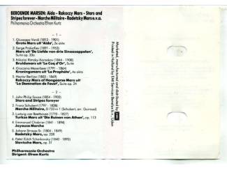 Cassettebandjes Beroemde marsen De Meesterwerken 11 nrs cassette 1977 ZGAN